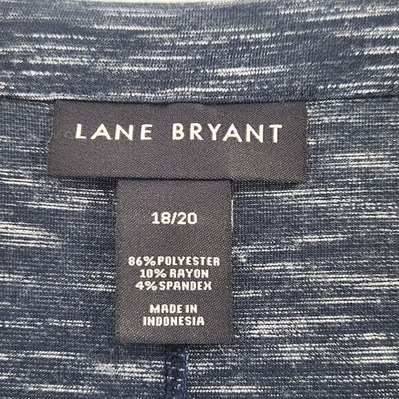 Lane Bryant Jumpsuit Womens Size 18/20 Dolman Sleeve Button Front Peg Leg Norm - Picture 4 of 9